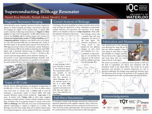 Superconducting Birdcage Resonator poster